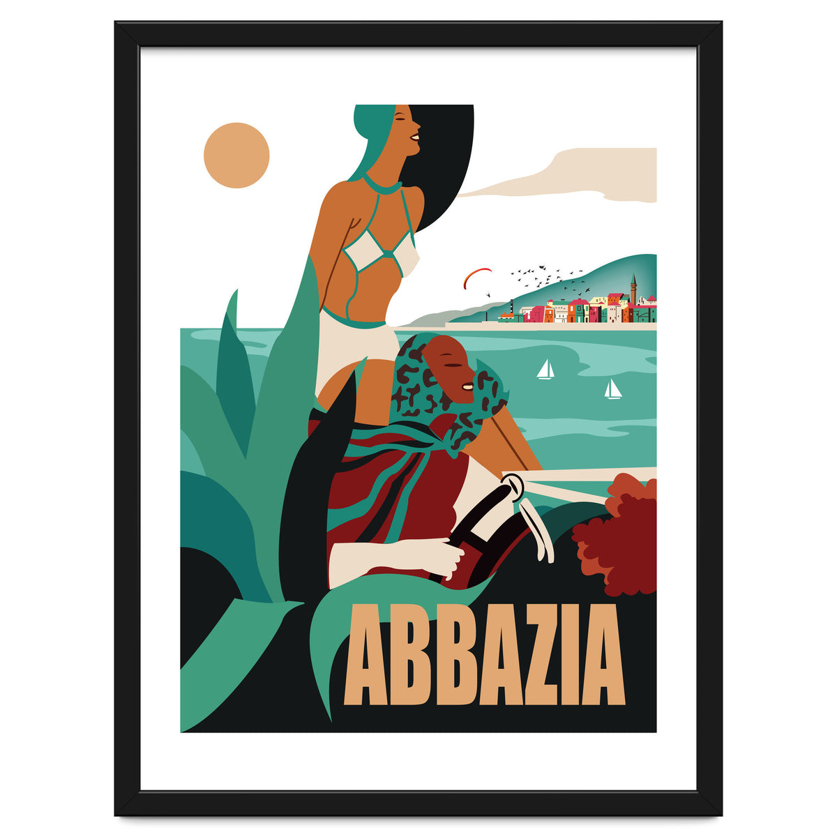 Abbazia, Two Ladies on a Drive