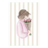 The Girl With The Tulips (Print Only) thumbnail
