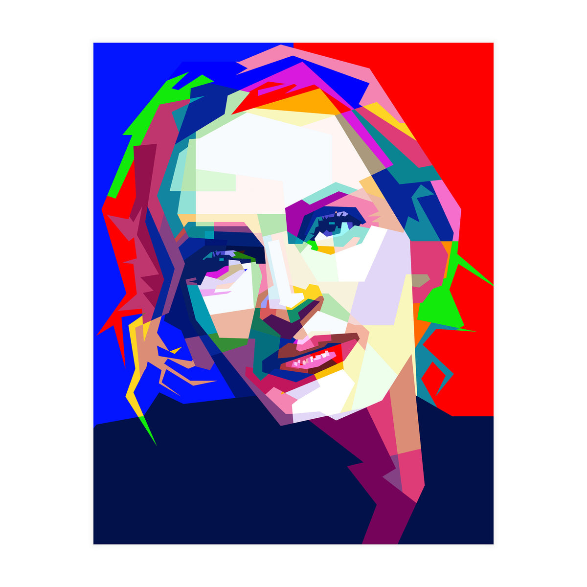 Uma Thurman Kill Bill Pop Art WPAP (Print Only)