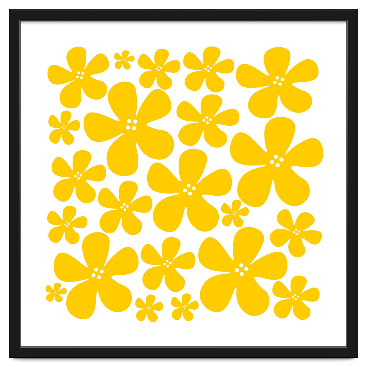 Yellow Flowers Pattern