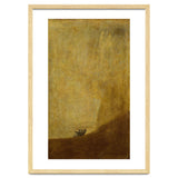 Dog, half submerged. One of the " from the Quinta del Sordo, Goya's house.1819-1823. thumbnail