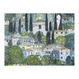 Gustav Klimt – Kirche in Cassone (1913) | Vibrant Landscape Masterpiece Art Print (Print Only) thumbnail