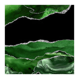 Green & Silver Agate Texture 02  (Print Only) thumbnail
