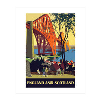 England And Scotland, The Bridge (Print Only)