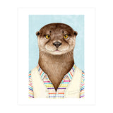 Otter Portrait in Jacket (Print Only) thumbnail