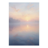 Ethereal Autumn Forest with Misty Sunlight Beams (Print Only) thumbnail