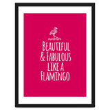 Beautiful and fabulous like a flamingo thumbnail