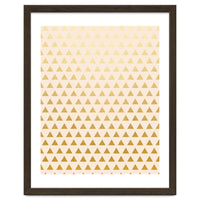 Blush + Gold Triangles #society6 #decor #buyart