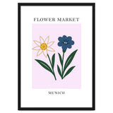 Munich Flower Market - Minimalist Edelweiss Botanical Print thumbnail