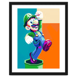 Mario Luigi Pop Art Cartoon Pop Art thumbnail