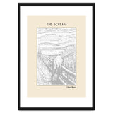 The Scream – Edvard Munch (ascii art) thumbnail