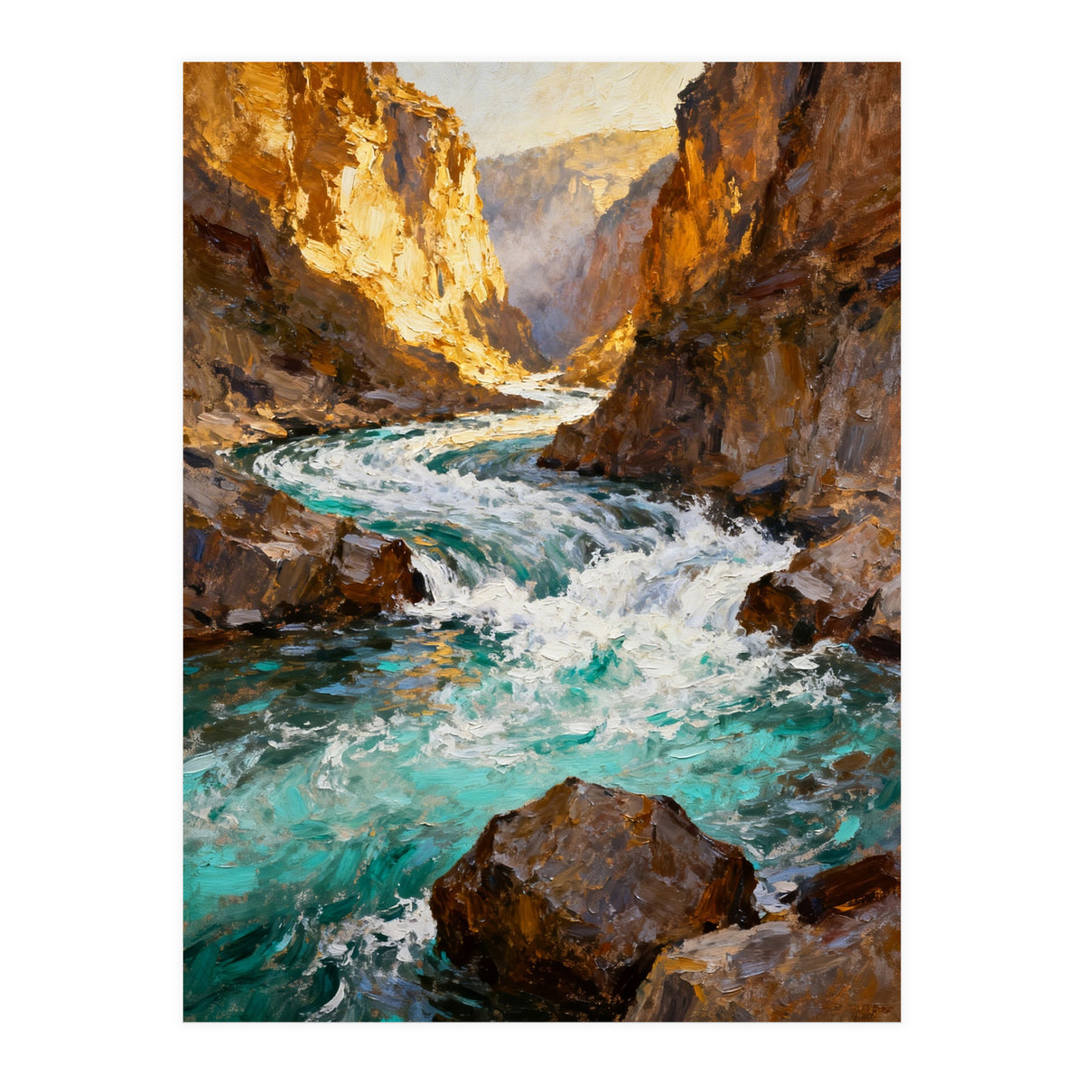 Vibrant Torrent (Print Only)