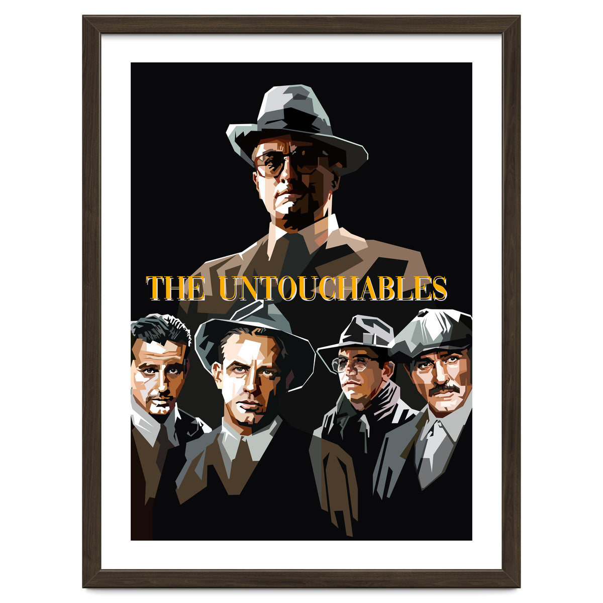 The Untouchables Movies Retro Illustration Trending Now