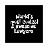 World's most coolest and awesome lawyers (Print Only) thumbnail