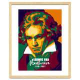 Ludwig Van Beethoven Colorful Art thumbnail