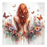Butterfly Body In Bloom (Print Only)