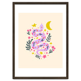 Lunar Snake  - lavander and cream thumbnail