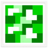 Green Abstract Square Tiles thumbnail