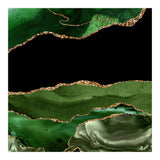 Green & Gold Agate Texture 16 (Print Only) thumbnail