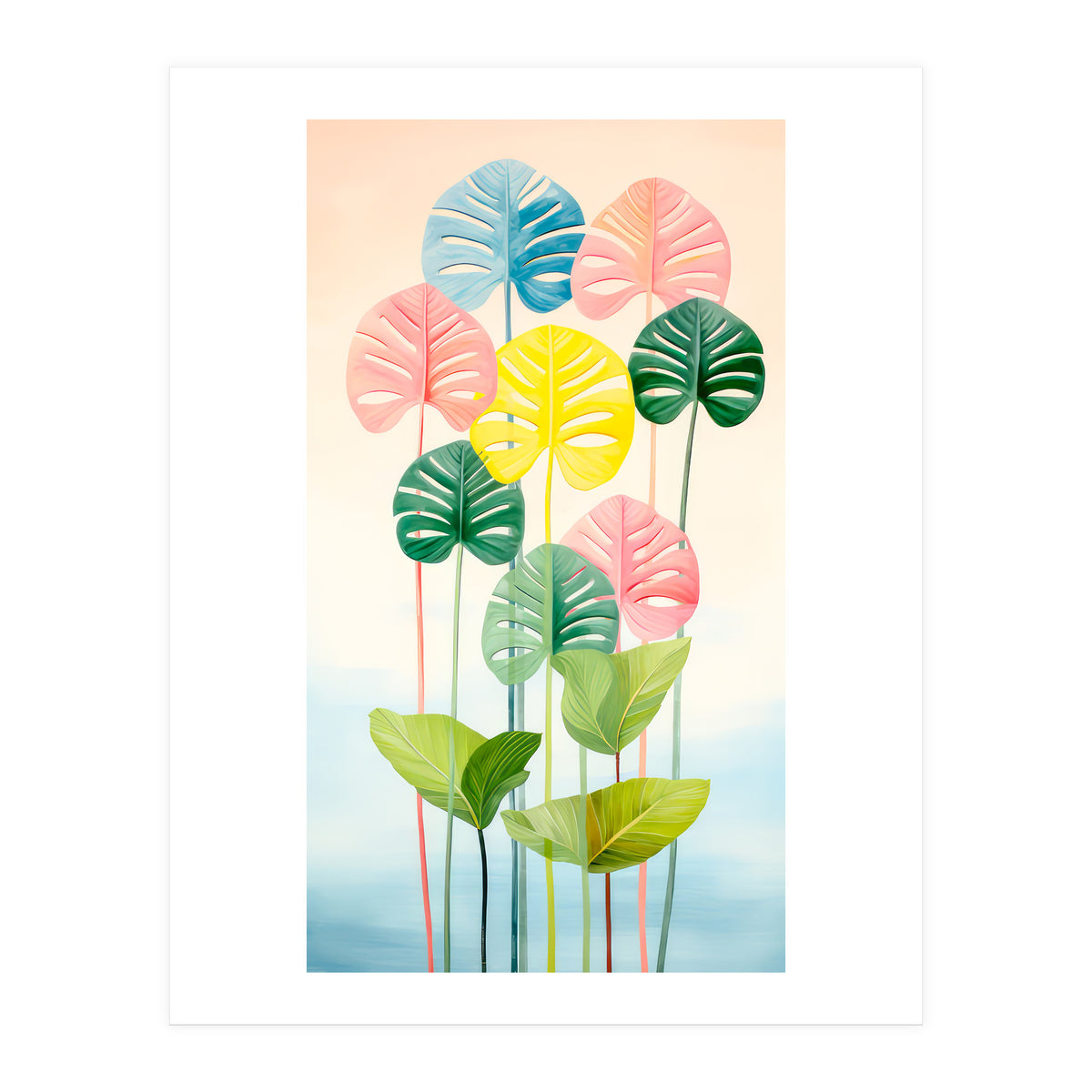 Philodendrons (Print Only)
