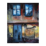 Pastel impression of an old house facade (Print Only) thumbnail