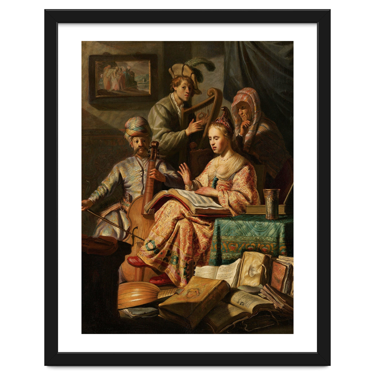 Musical Company – Rembrandt (1626)