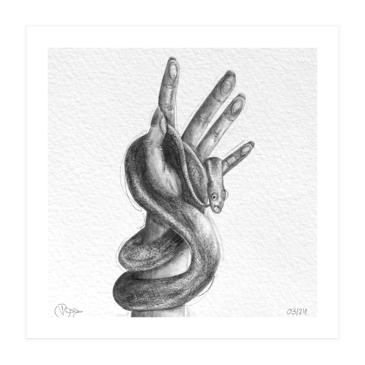 Schlangenhand (Print Only)