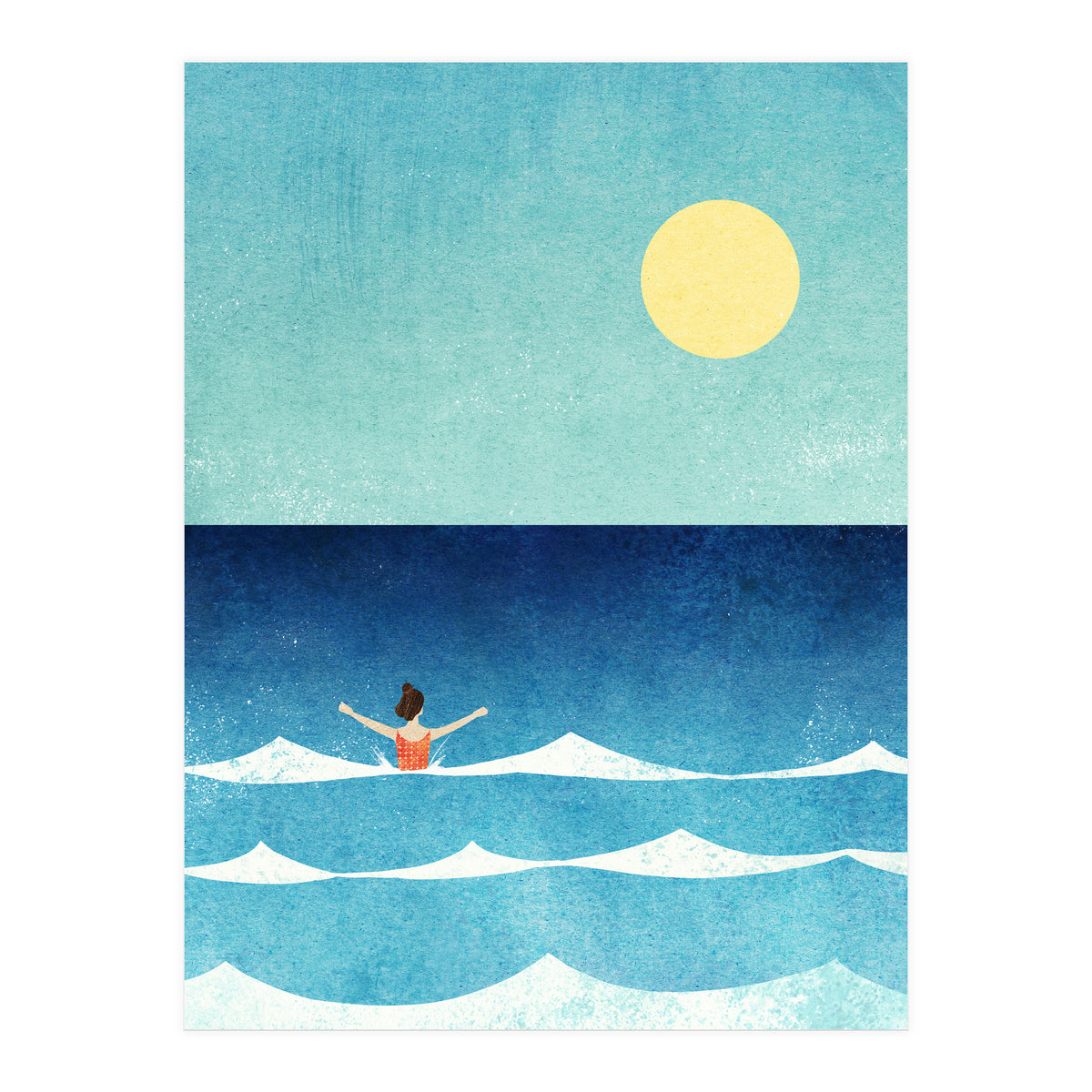 Sea Swim (Print Only)