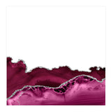Burgundy & Silver Agate Texture 16  (Print Only) thumbnail