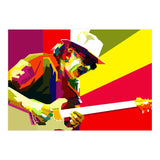 Carlos Santana Latin Guitarist Pop Art Wpap (Print Only) thumbnail