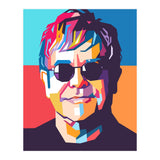 Elton John WPAP pop art (Print Only) thumbnail