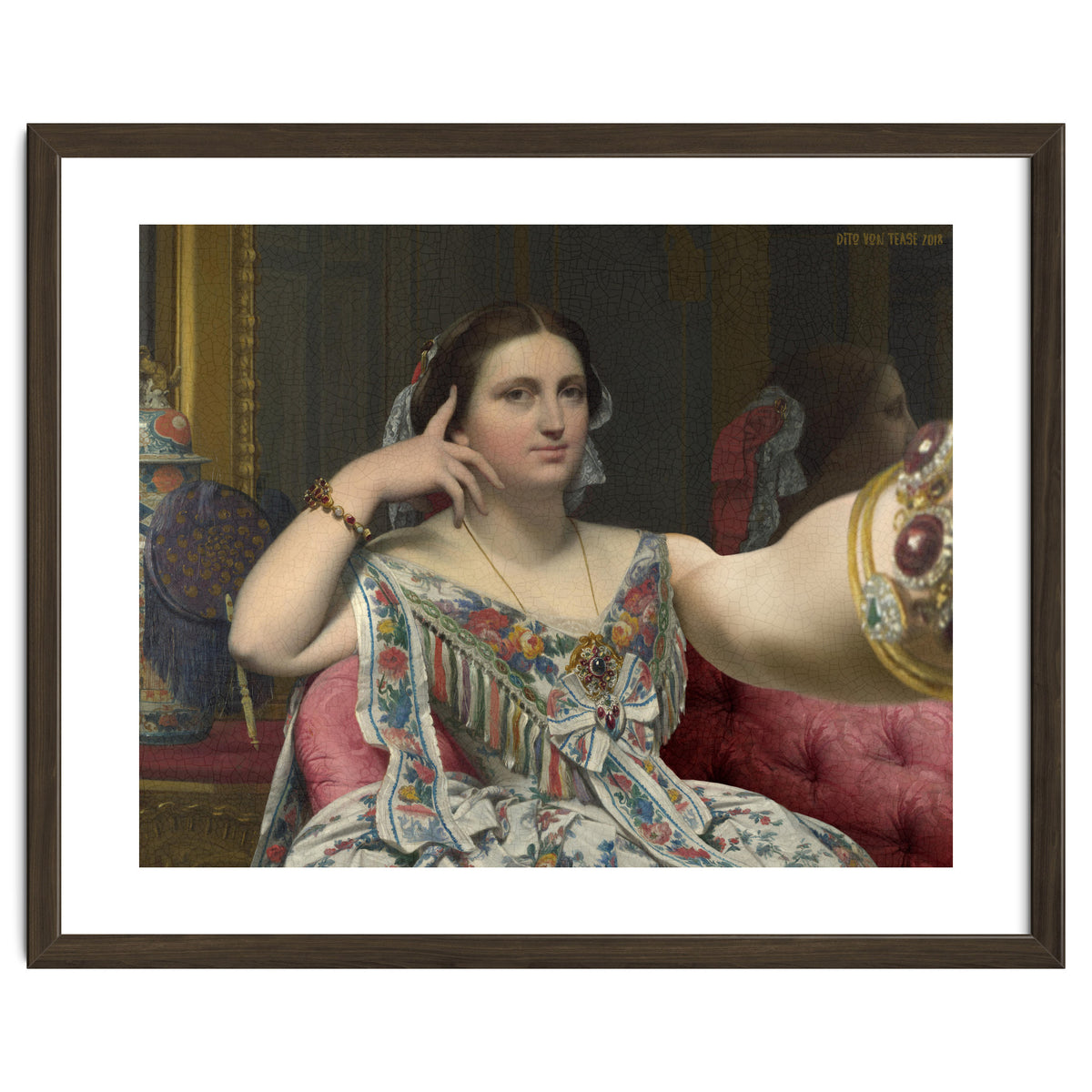 Madame Moitessier - Ingres - Selfie