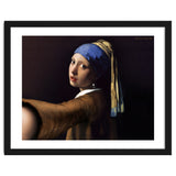 Girl With A Pearl Earring - Vermeer - Selfie thumbnail