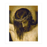 Crucified Christ (detail of the head). Cristo crucificado. Madrid, Prado museum. (Print Only) thumbnail