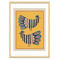 Striped Bird Pair II