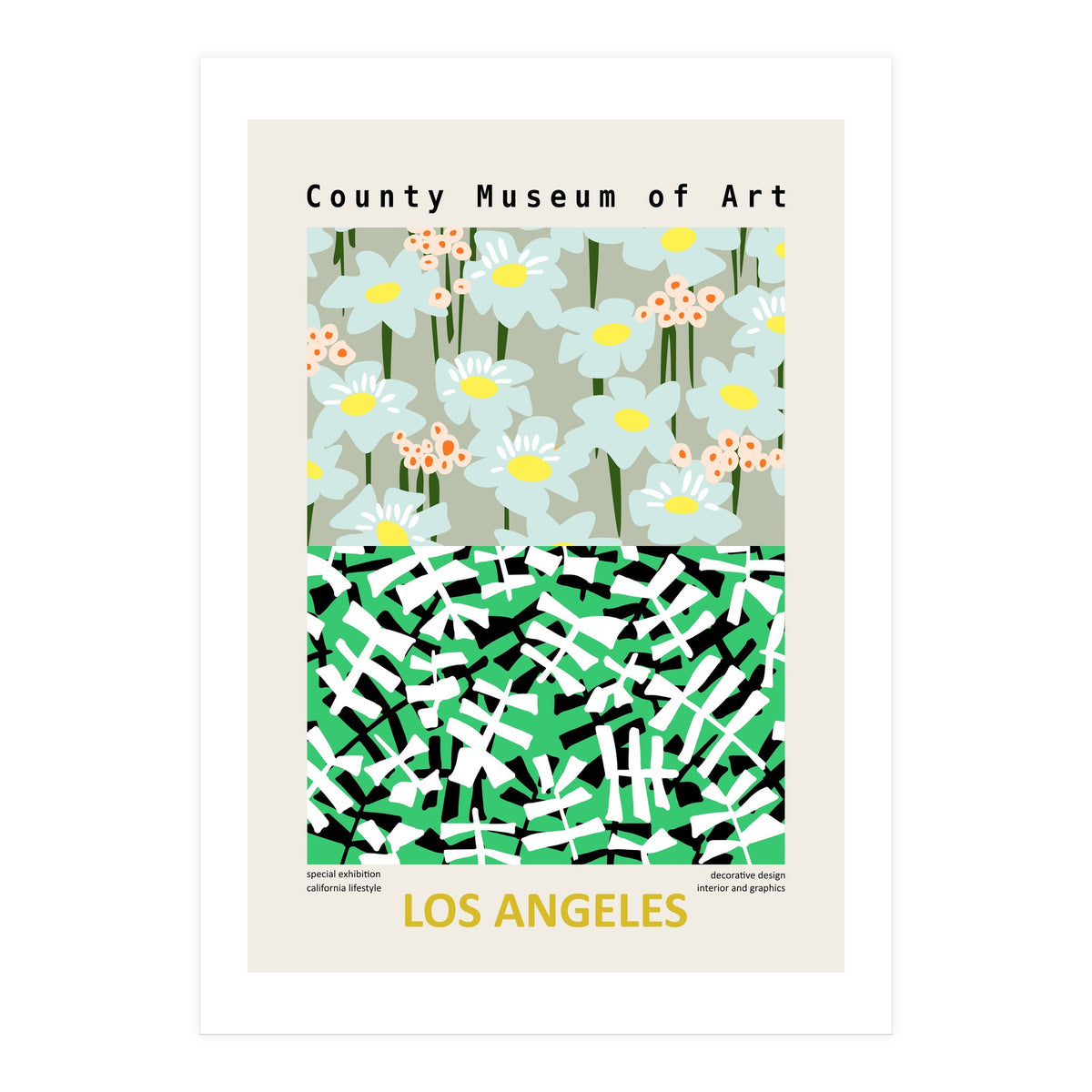 County Museum of Art Los Angeles (Print Only)