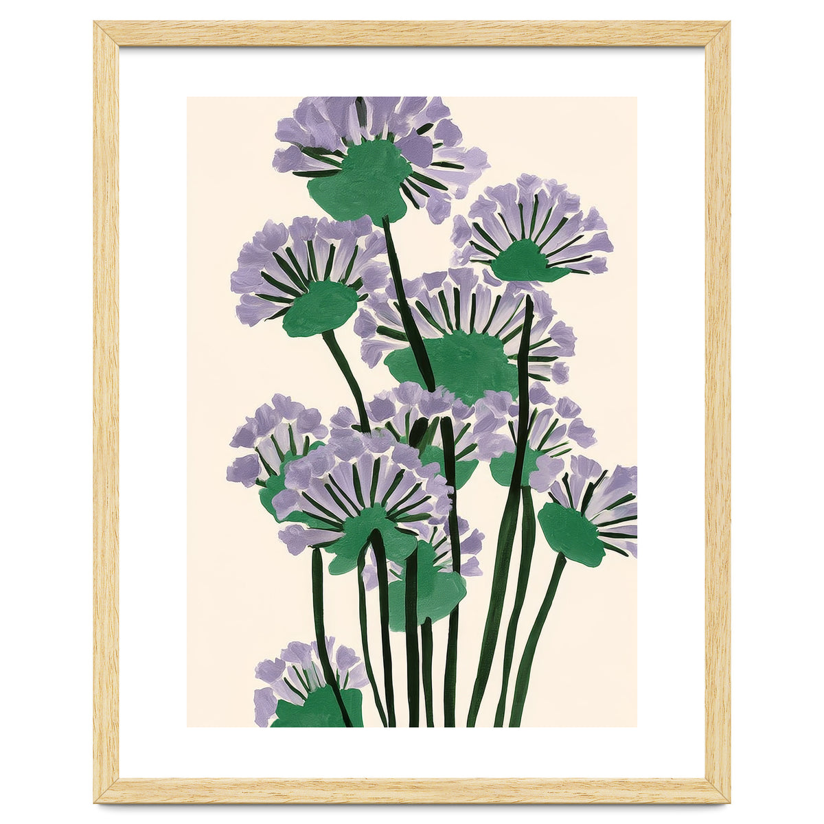 Modern Lavender Garden