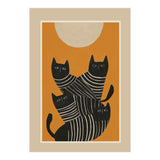 Abstract Black Cats (Print Only) thumbnail
