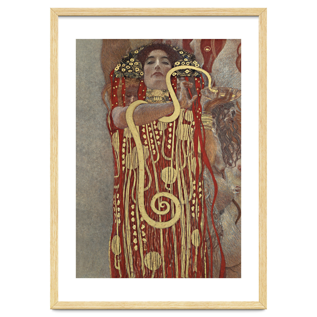 Gustav Klimt – Hygieia (1907) | Iconic Art Nouveau Masterpiece