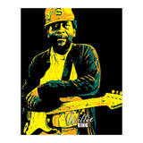 Willie King American Blues Guitarist in Pop Art (Print Only) thumbnail
