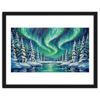 Ethereal Aurora Borealis