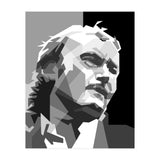 Phil Collins Rock Progressive Musician Black White (Print Only) thumbnail