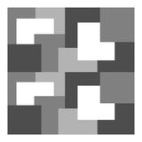 Grey Abstract Square Tiles (Print Only) thumbnail