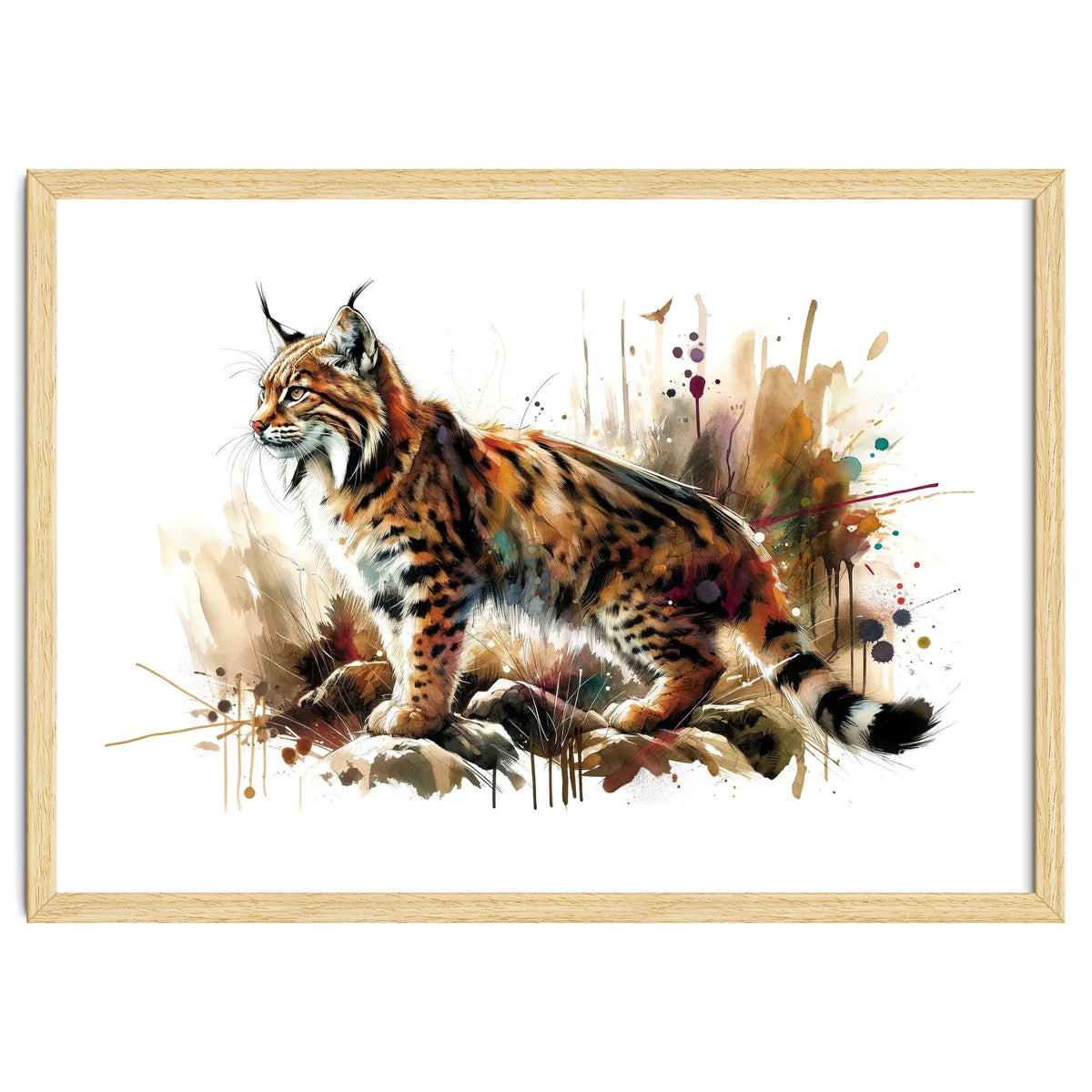 Lynx In The Wilderness