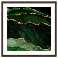 Green & Gold Agate Texture 02