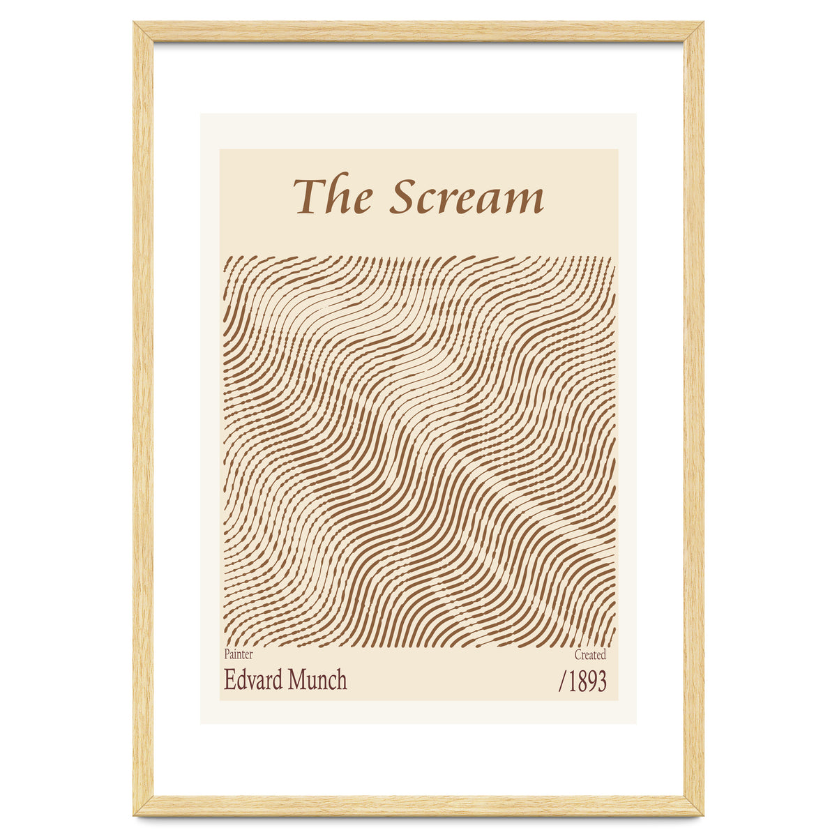 The Scream – Edvard Munch (1893)