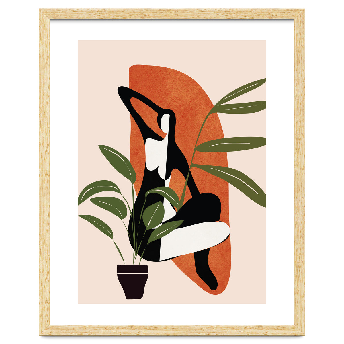 Abstract Female Figure