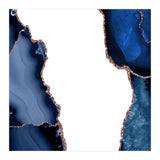 Navy & Rose Gold Agate Texture 29 (Print Only) thumbnail