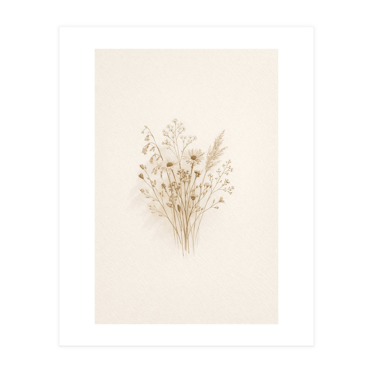Minimalist Japandi Textures in Warm (Print Only)