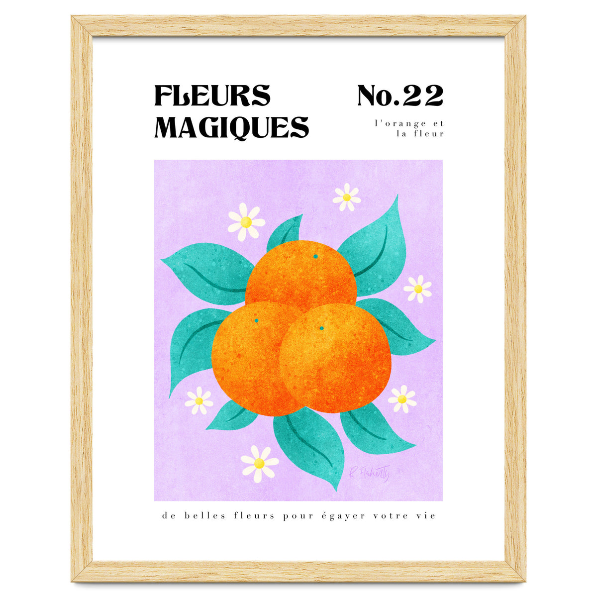 Magical Flowers No.22 Orange Bossom